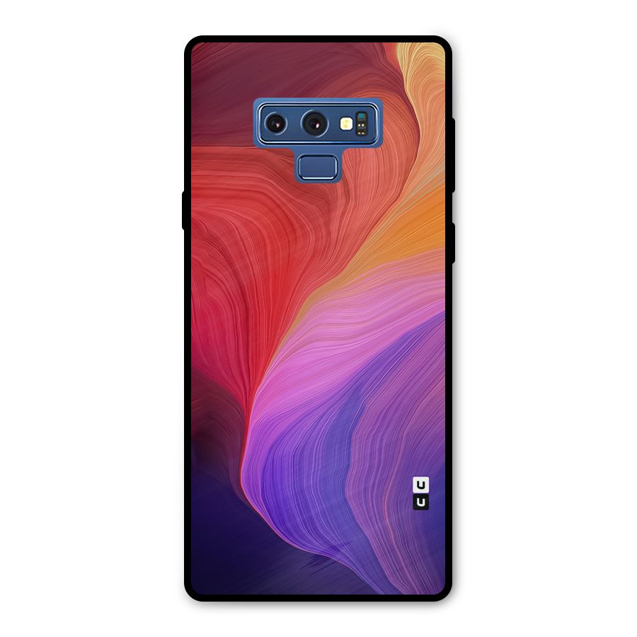 Modern Colors Mix Metal Back Case for Galaxy Note 9
