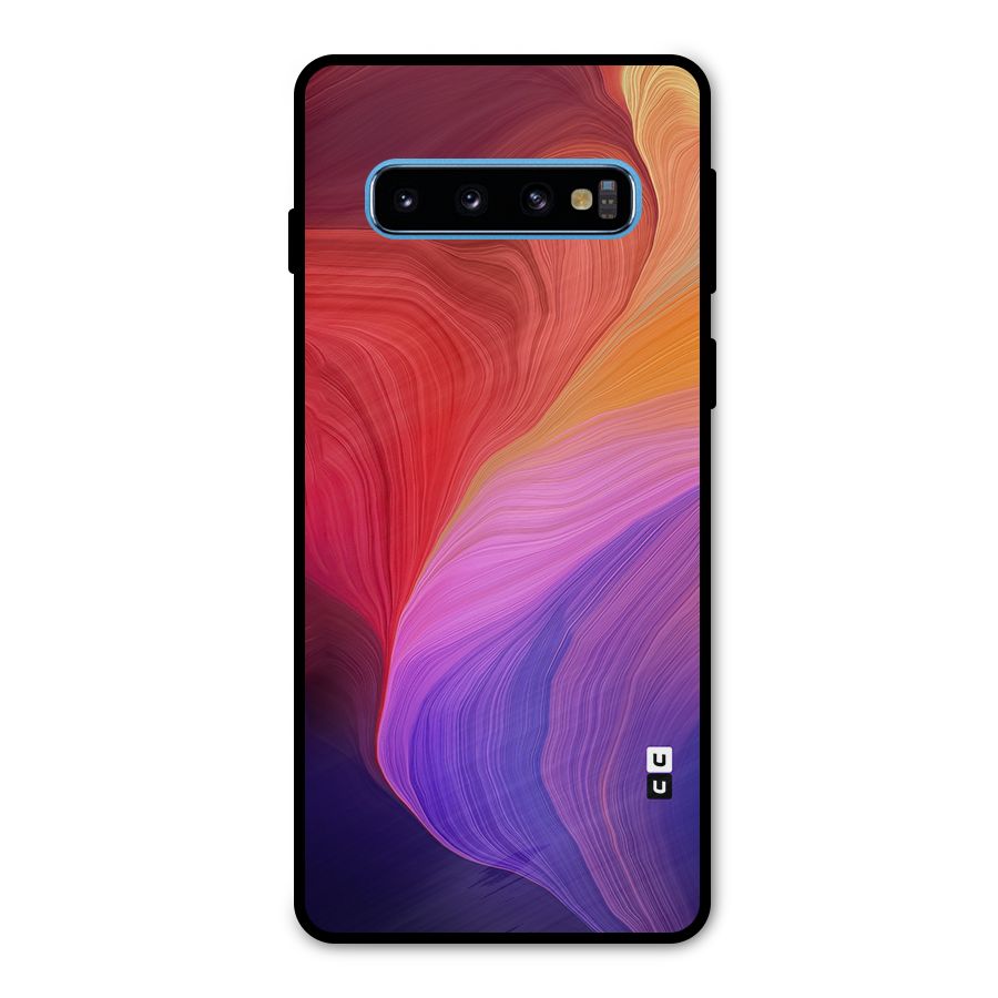 Modern Colors Mix Metal Back Case for Galaxy S10