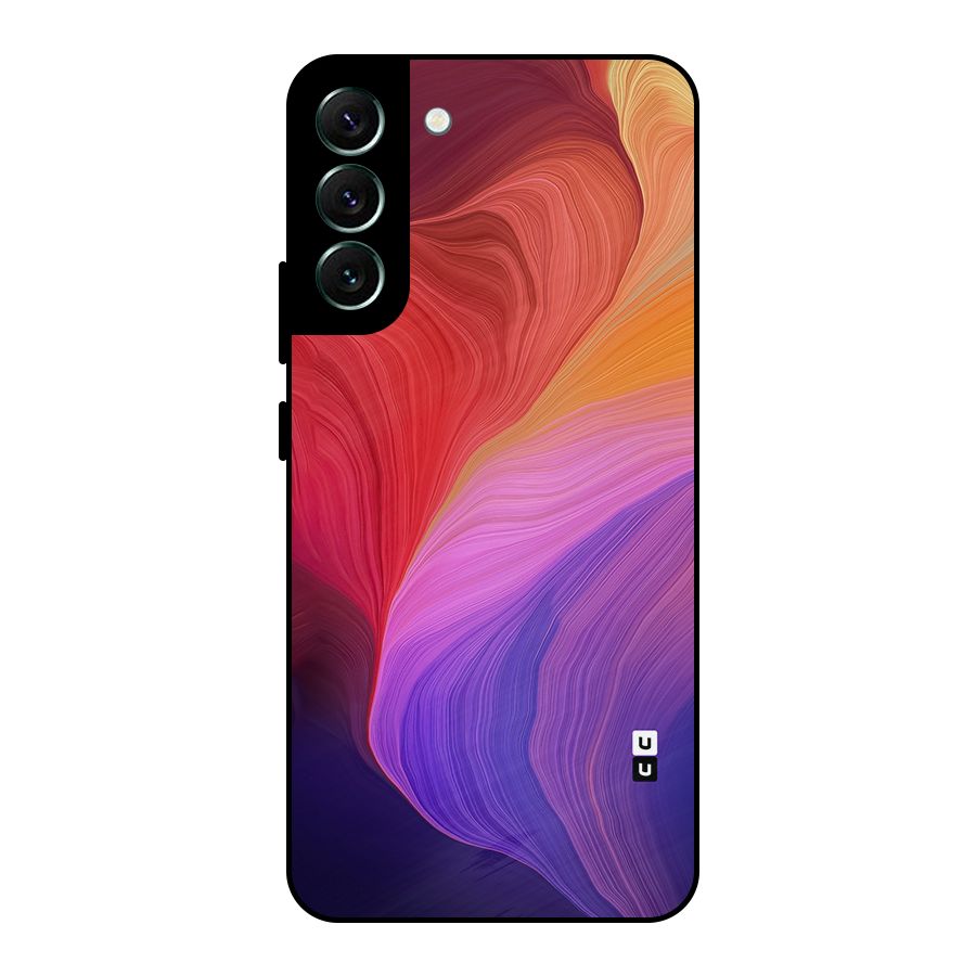 Modern Colors Mix Metal Back Case for Galaxy S22 Plus 5G
