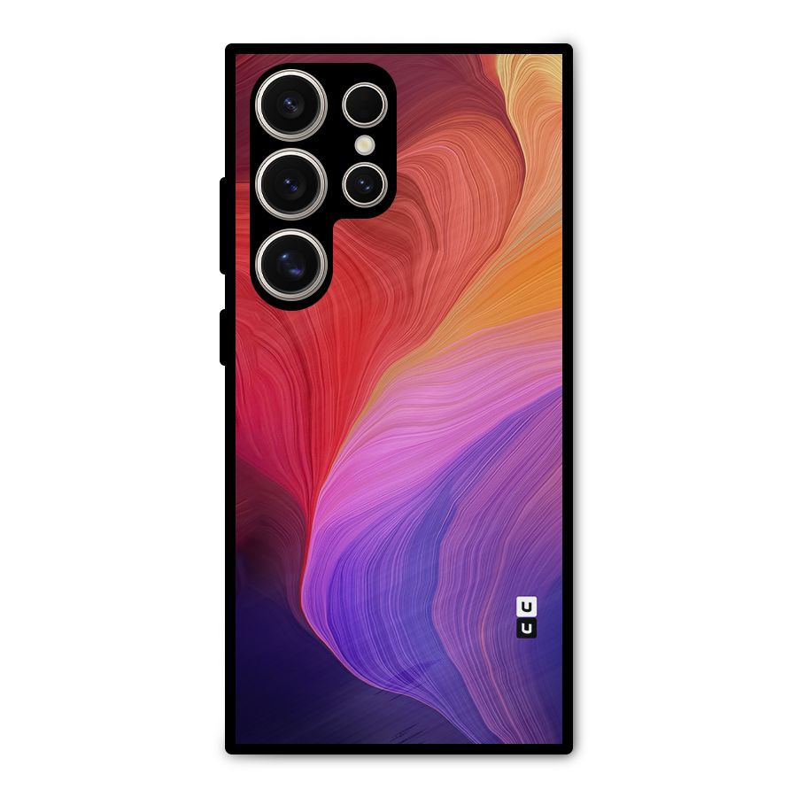 Modern Colors Mix Metal Back Case for Galaxy S24 Ultra