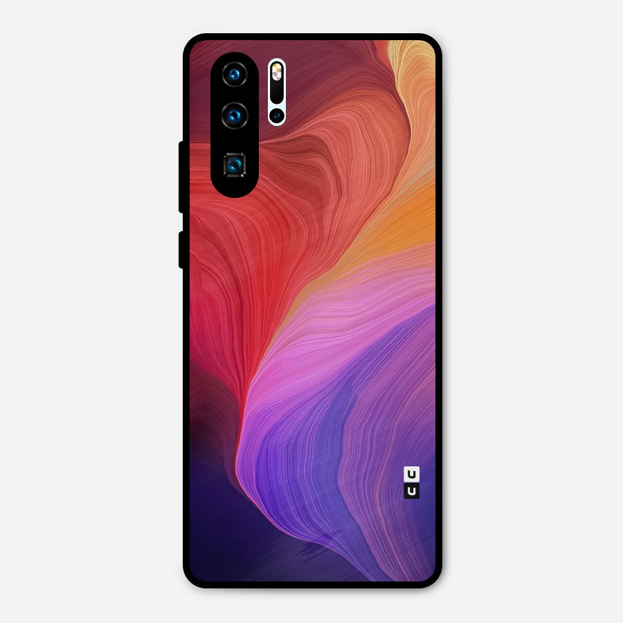 Modern Colors Mix Metal Back Case for Huawei P30 Pro