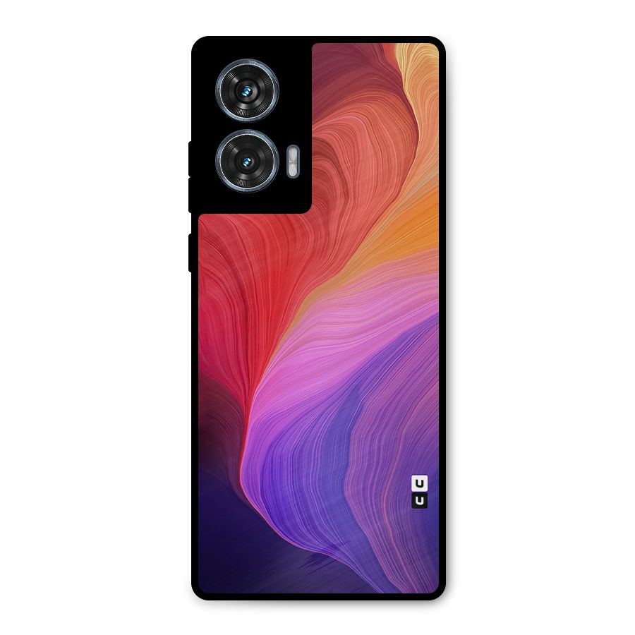 Modern Colors Mix Metal Back Case for Motorola Edge 50 Fusion
