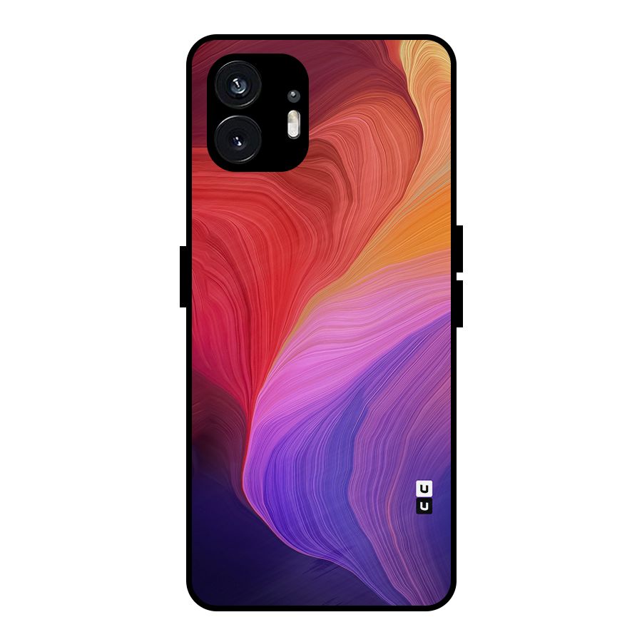 Modern Colors Mix Metal Back Case for Nothing Phone 2