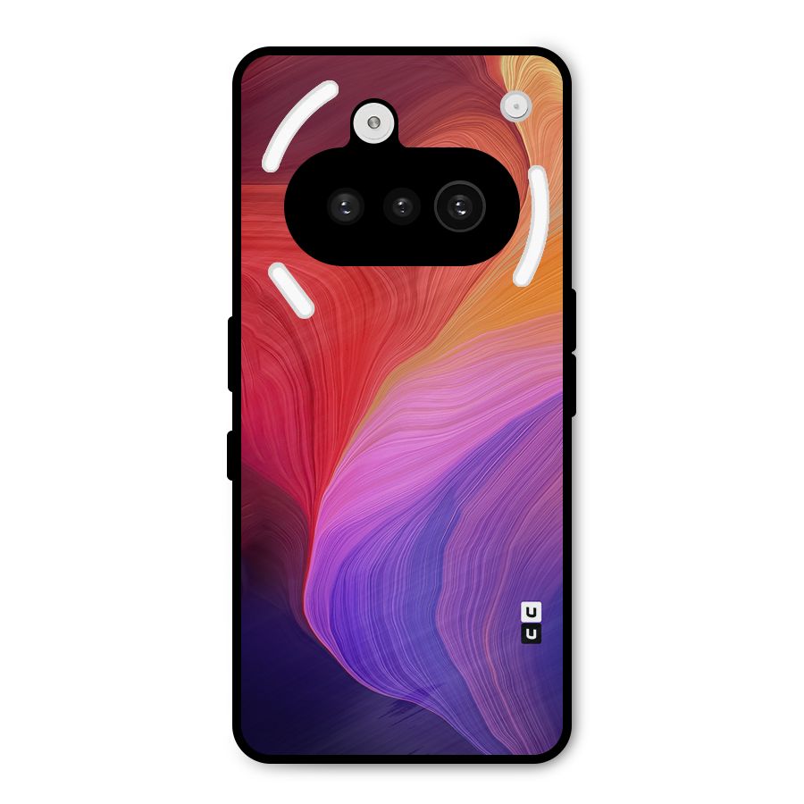 Modern Colors Mix Metal Back Case for Nothing Phone 3a