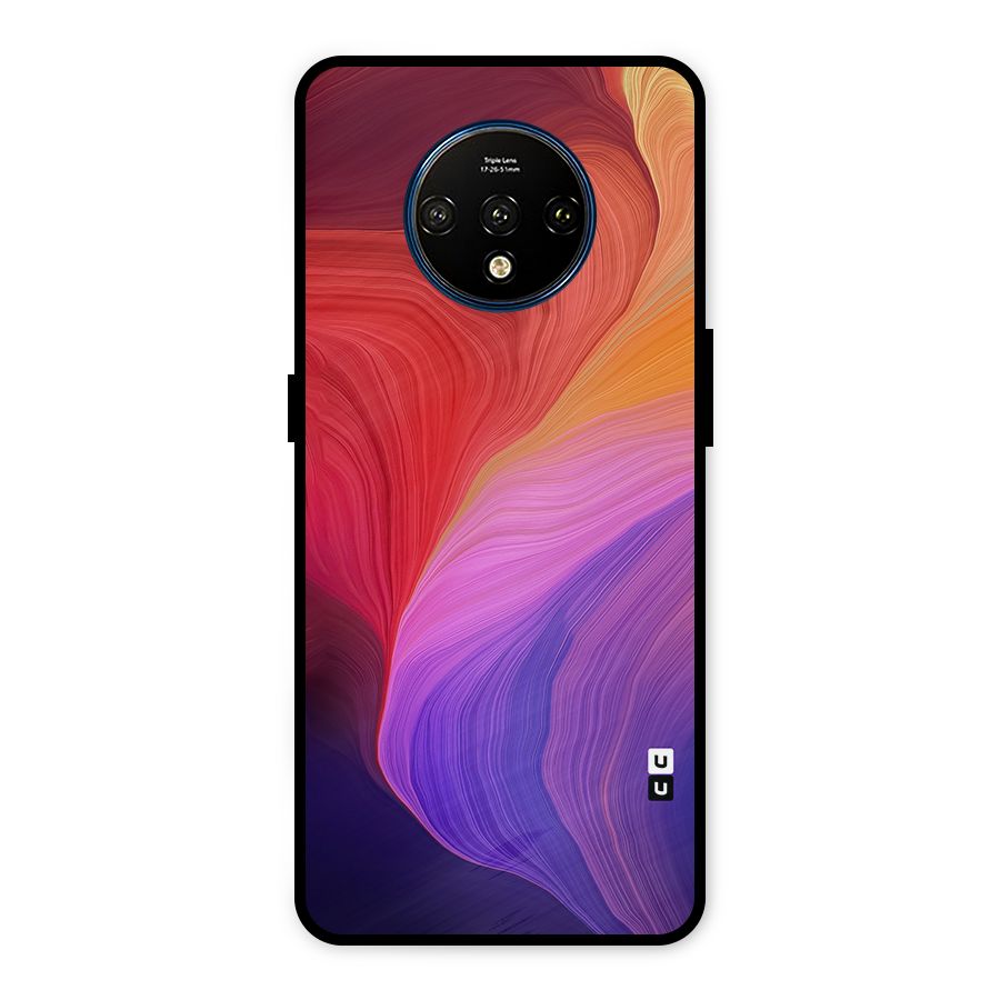 Modern Colors Mix Metal Back Case for OnePlus 7T