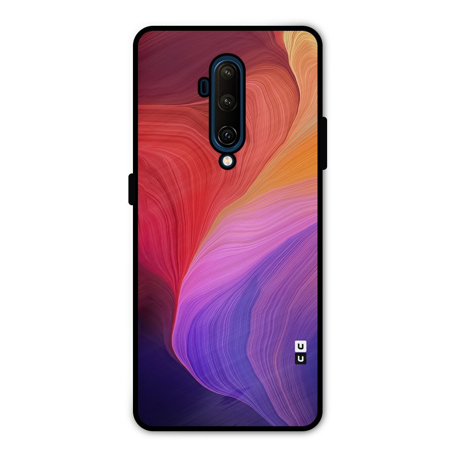 Modern Colors Mix Metal Back Case for OnePlus 7T Pro