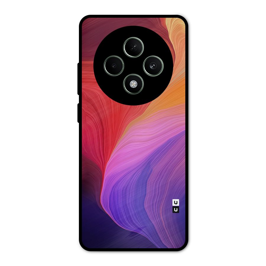 Modern Colors Mix Metal Back Case for Oppo F27