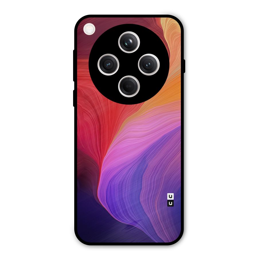 Modern Colors Mix Metal Back Case for Oppo Find X8