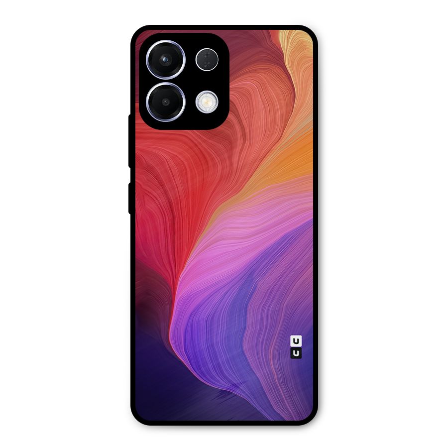Modern Colors Mix Metal Back Case for Oppo K13