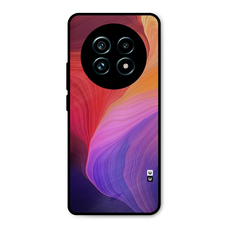 Modern Colors Mix Metal Back Case for Realme 13 Pro Plus