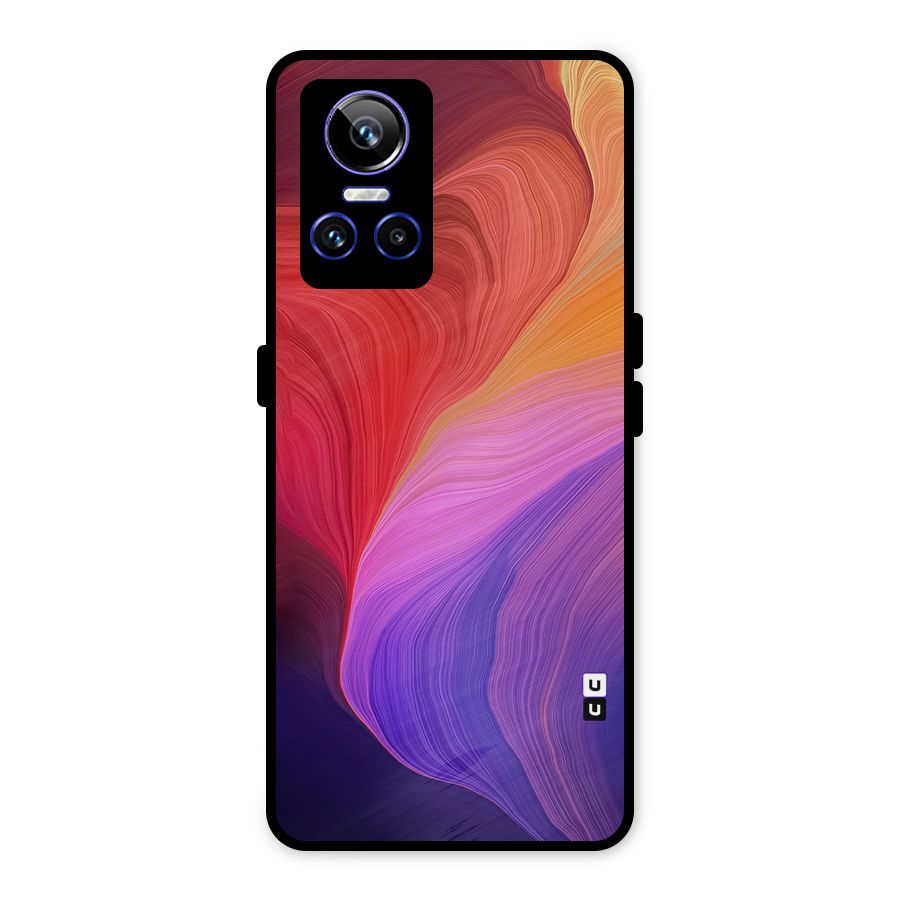 Modern Colors Mix Metal Back Case for Realme GT Neo 3