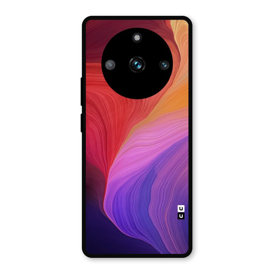 Modern Colors Mix Metal Back Case for Realme Narzo 60 Pro