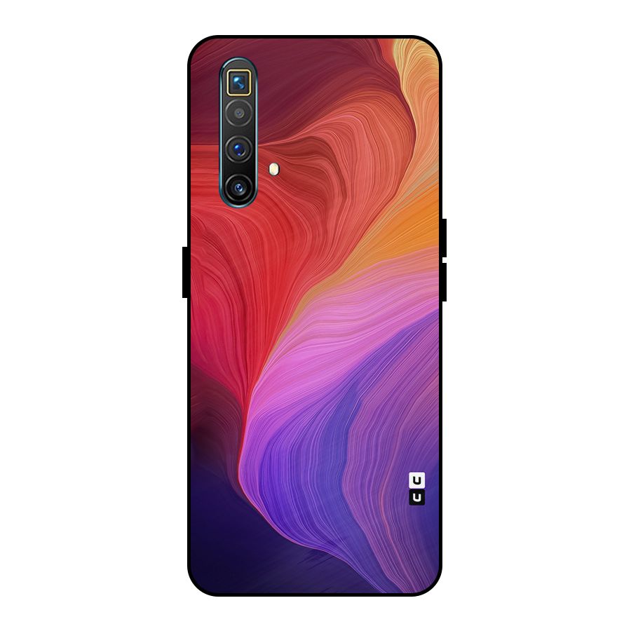 Modern Colors Mix Metal Back Case for Realme X3 SuperZoom