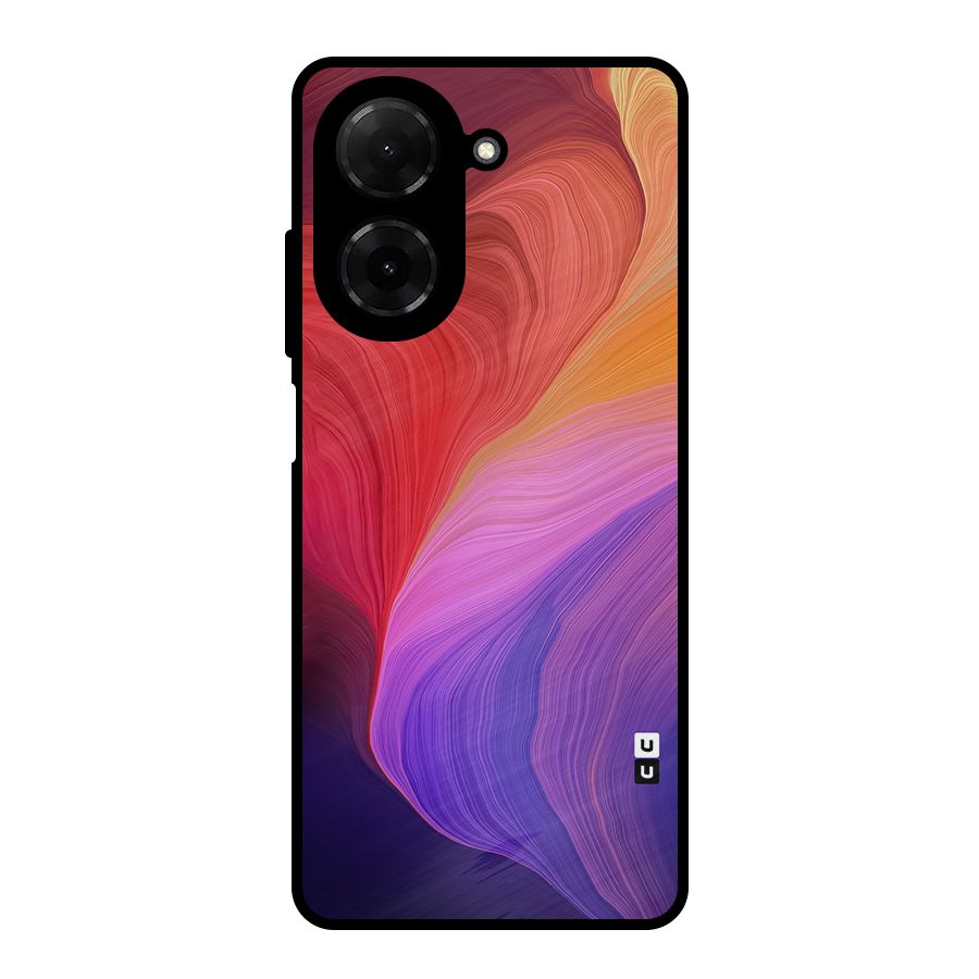 Modern Colors Mix Metal Back Case for Redmi A5 4G
