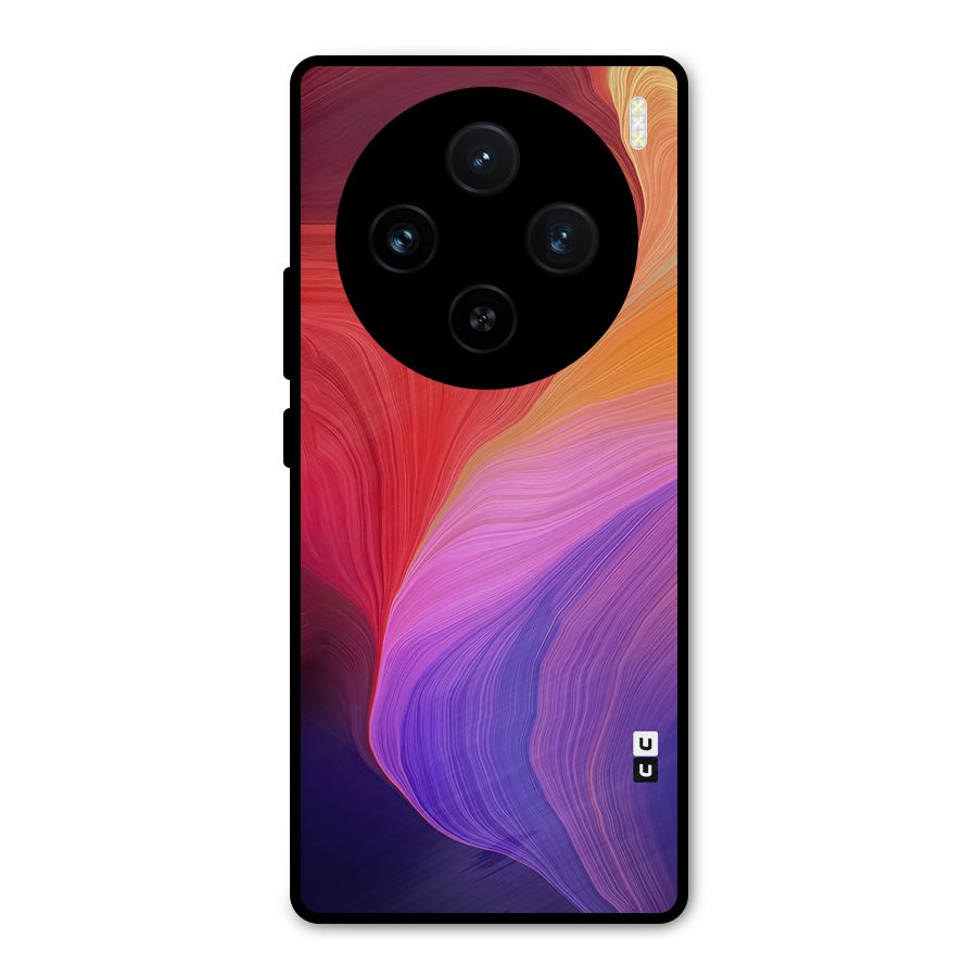 Modern Colors Mix Metal Back Case for Vivo X100