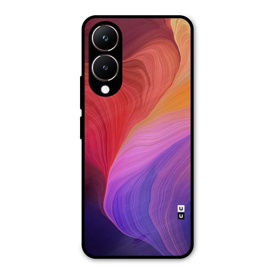 Modern Colors Mix Metal Back Case for Vivo Y28