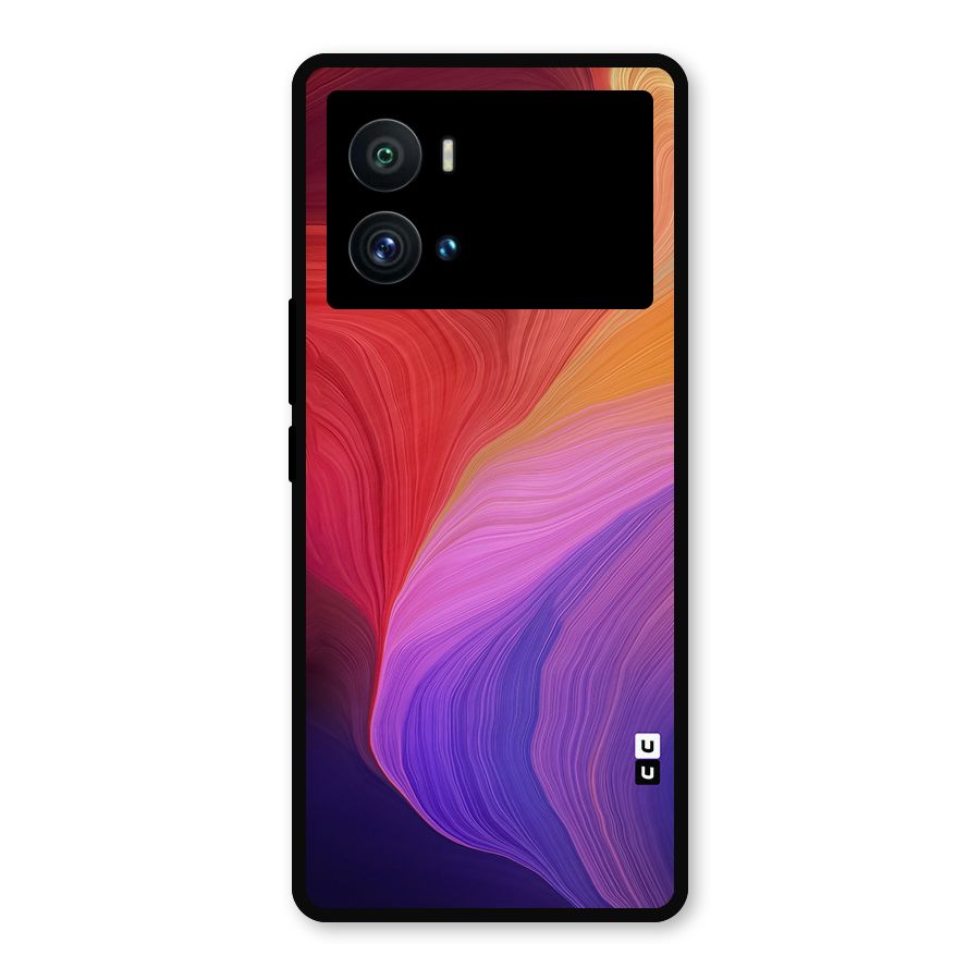 Modern Colors Mix Metal Back Case for iQOO 9 Pro