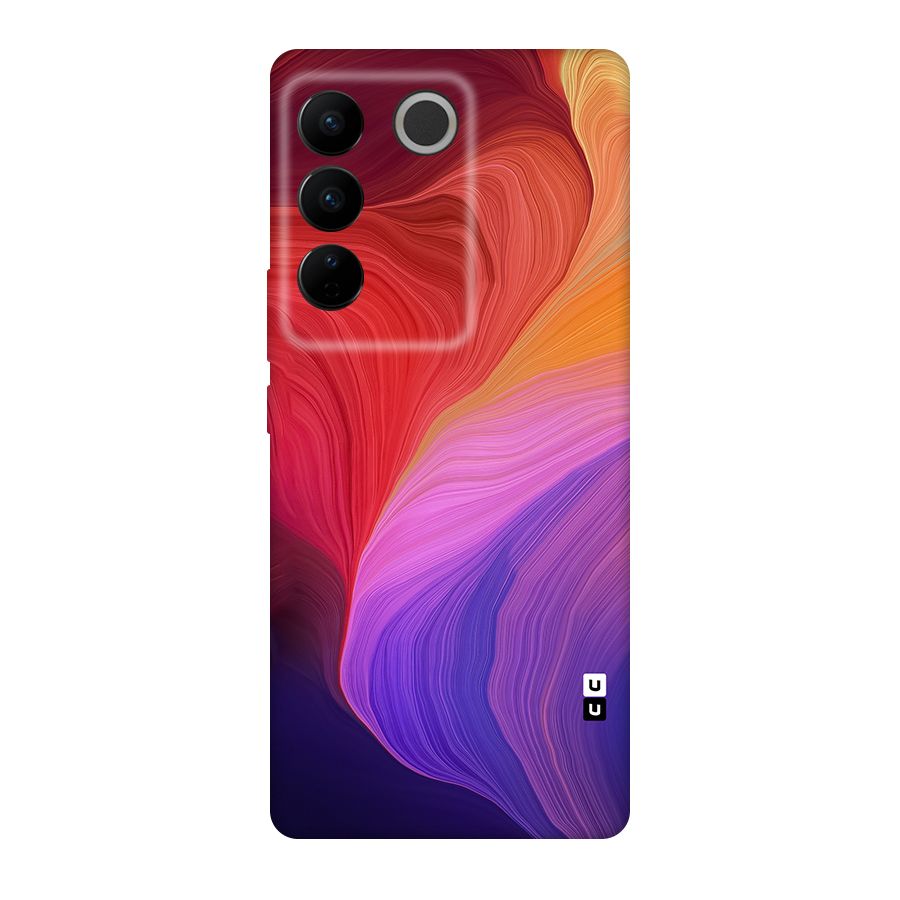 Modern Colors Mix Original Polycarbonate Back Case for Vivo V27