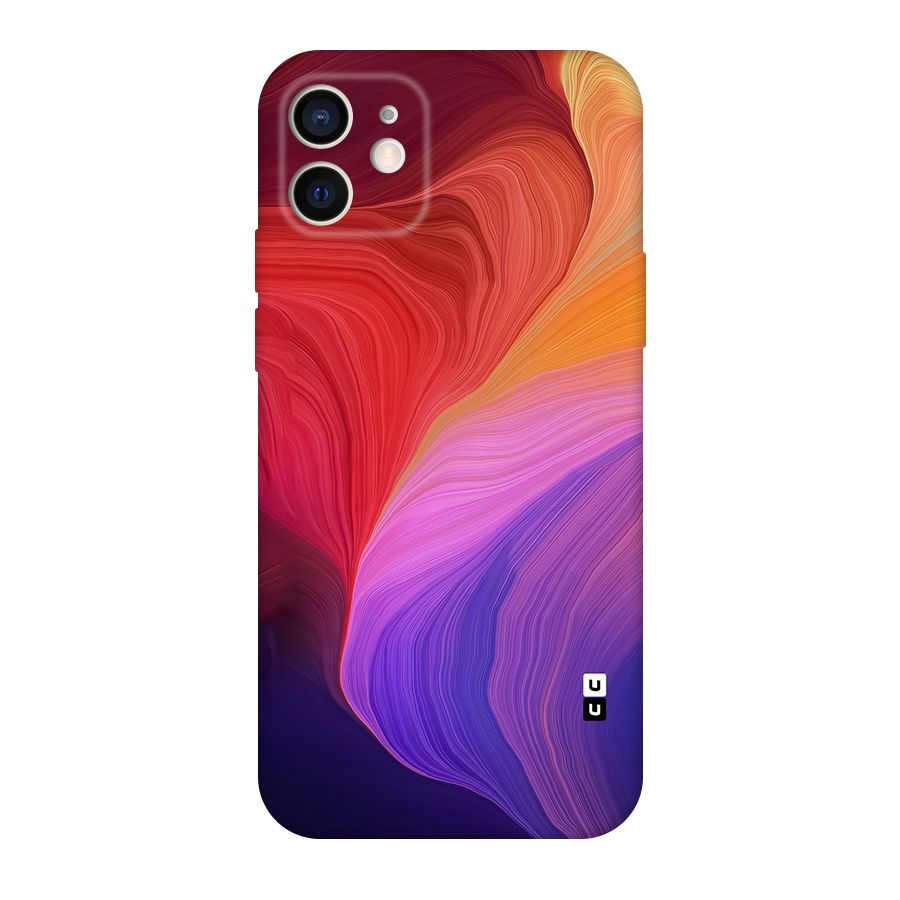 Modern Colors Mix Original Polycarbonate Back Case for iPhone 12