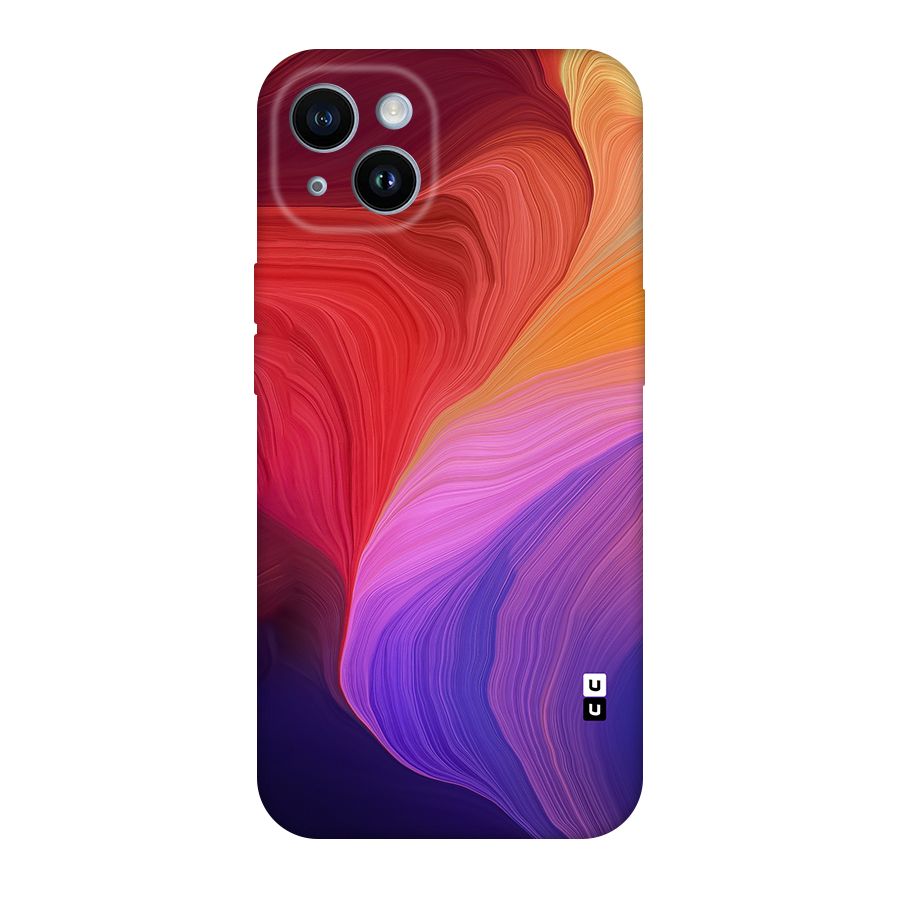 Modern Colors Mix Original Polycarbonate Back Case for iPhone 14