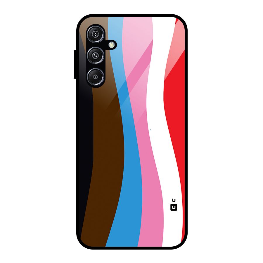 Modern Curves Glass Back Case for Galaxy M34 5G