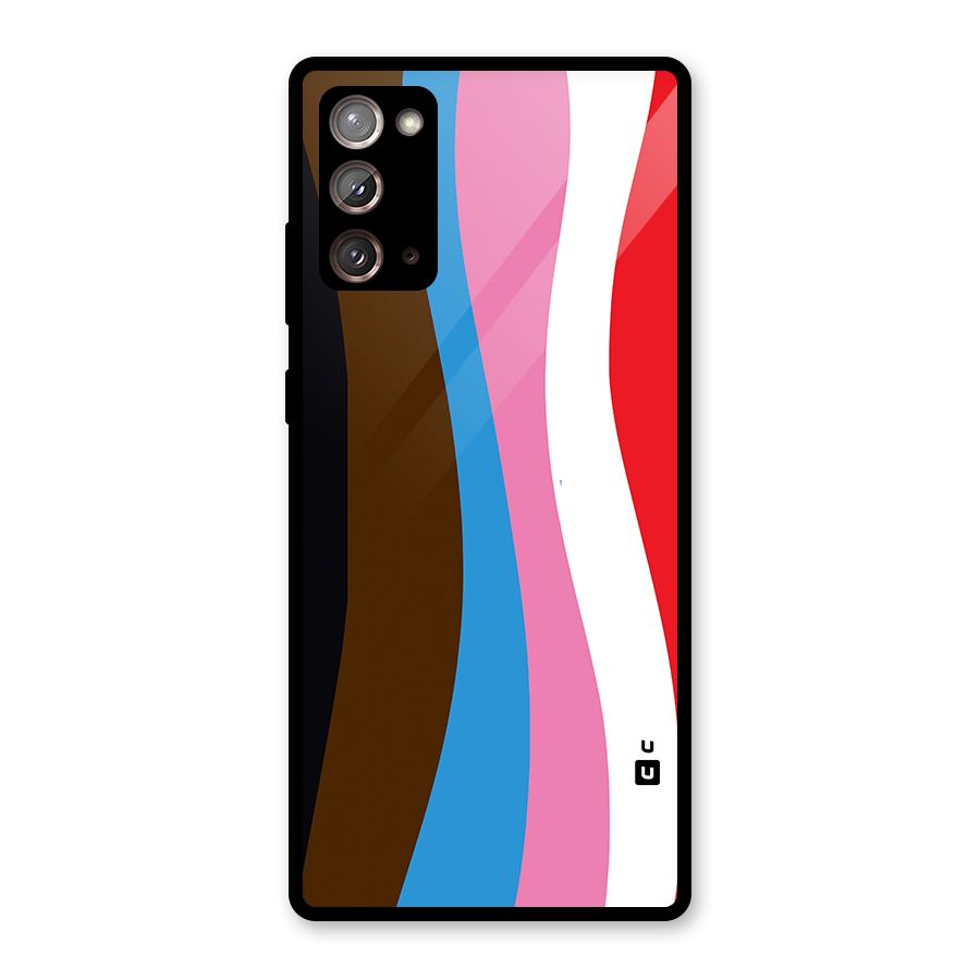 Modern Curves Glass Back Case for Galaxy Note 20