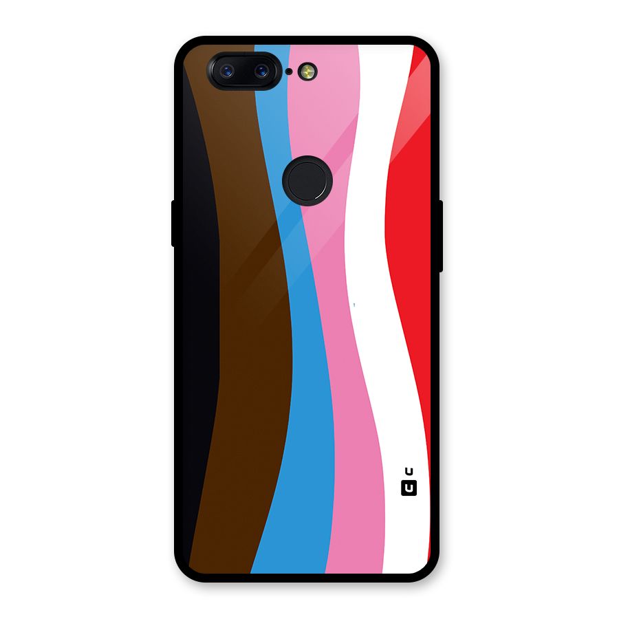 Modern Curves Glass Back Case for OnePlus 5T