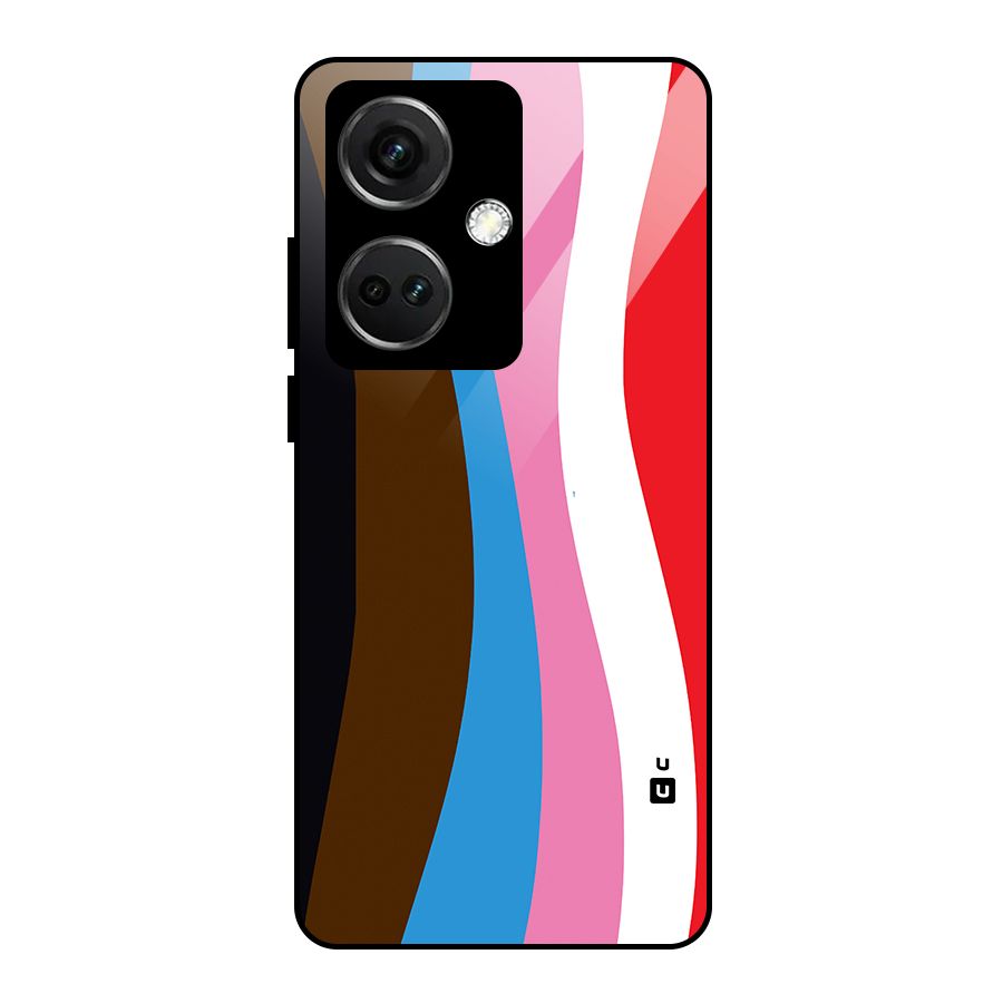 Modern Curves Glass Back Case for OnePlus Nord CE 3 5G