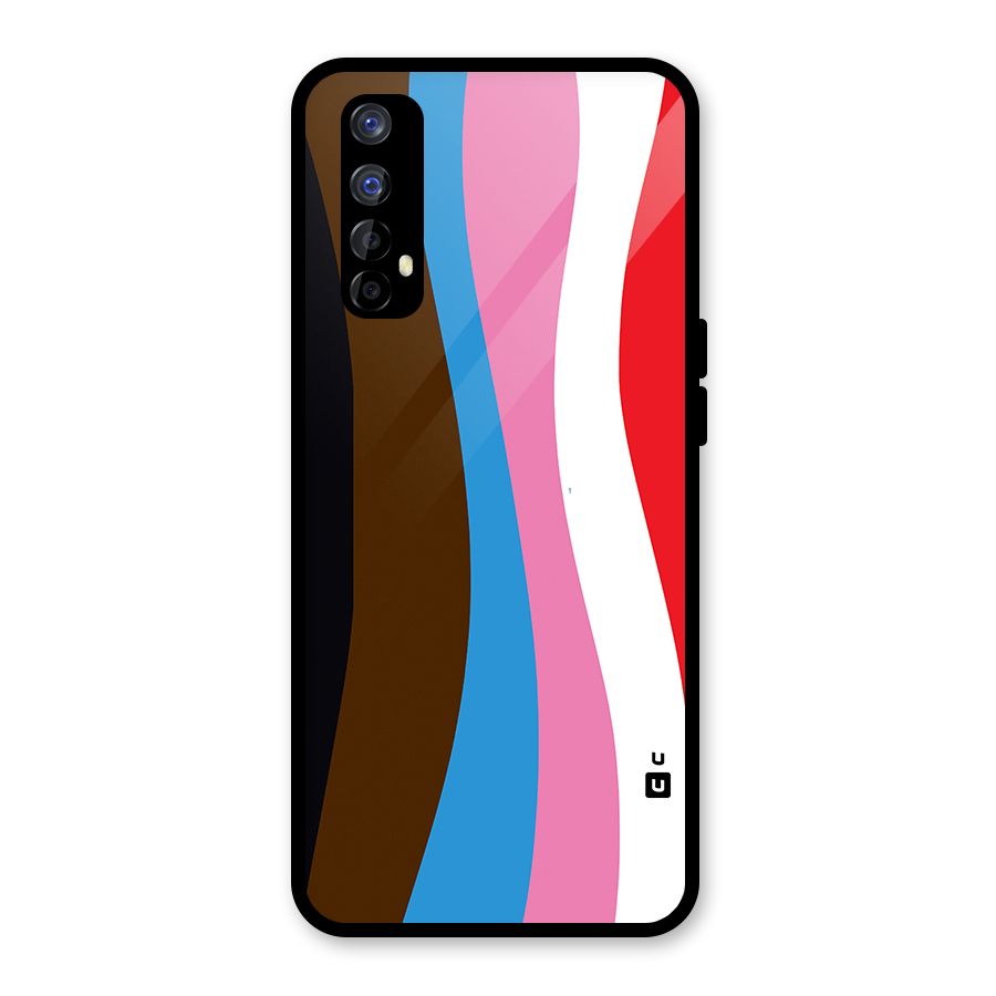 Modern Curves Glass Back Case for Realme Narzo 20 Pro