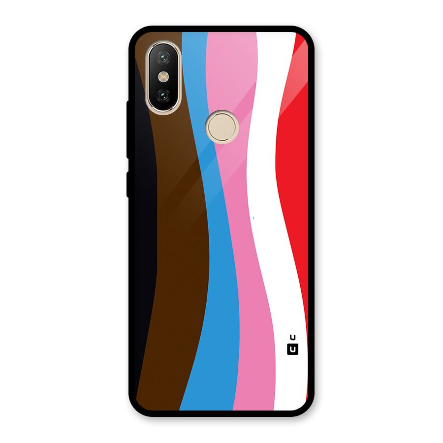 Modern Curves Glass Back Case for Redmi A2