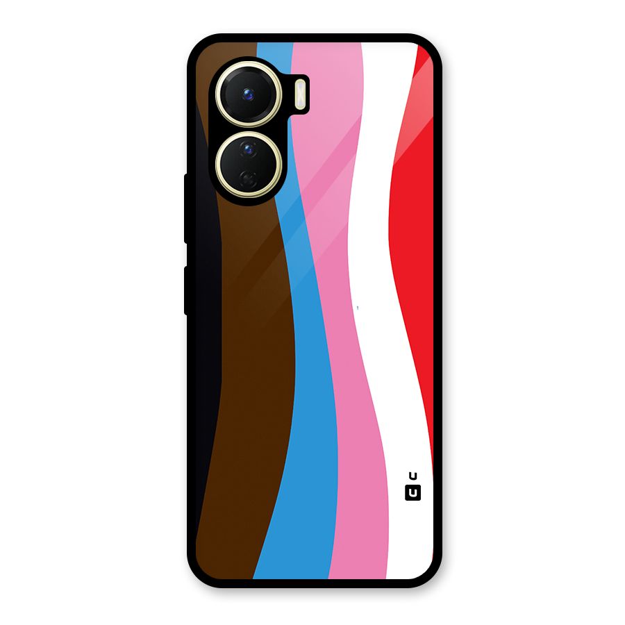 Modern Curves Glass Back Case for Vivo Y16