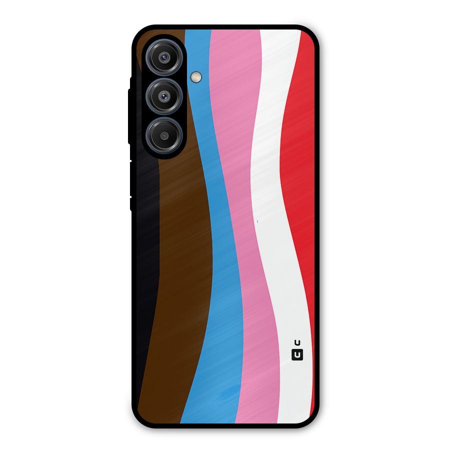 Modern Curves Metal Back Case for Galaxy A16 5G