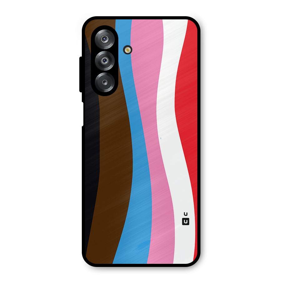 Modern Curves Metal Back Case for Galaxy A26