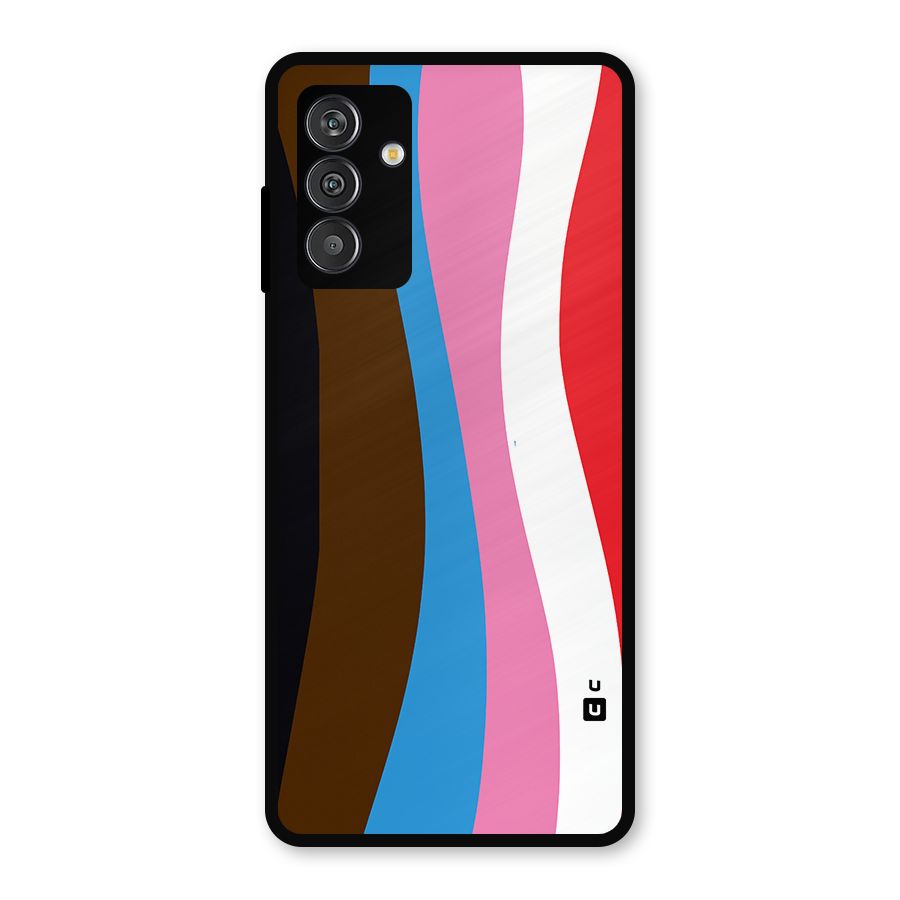 Modern Curves Metal Back Case for Galaxy F13