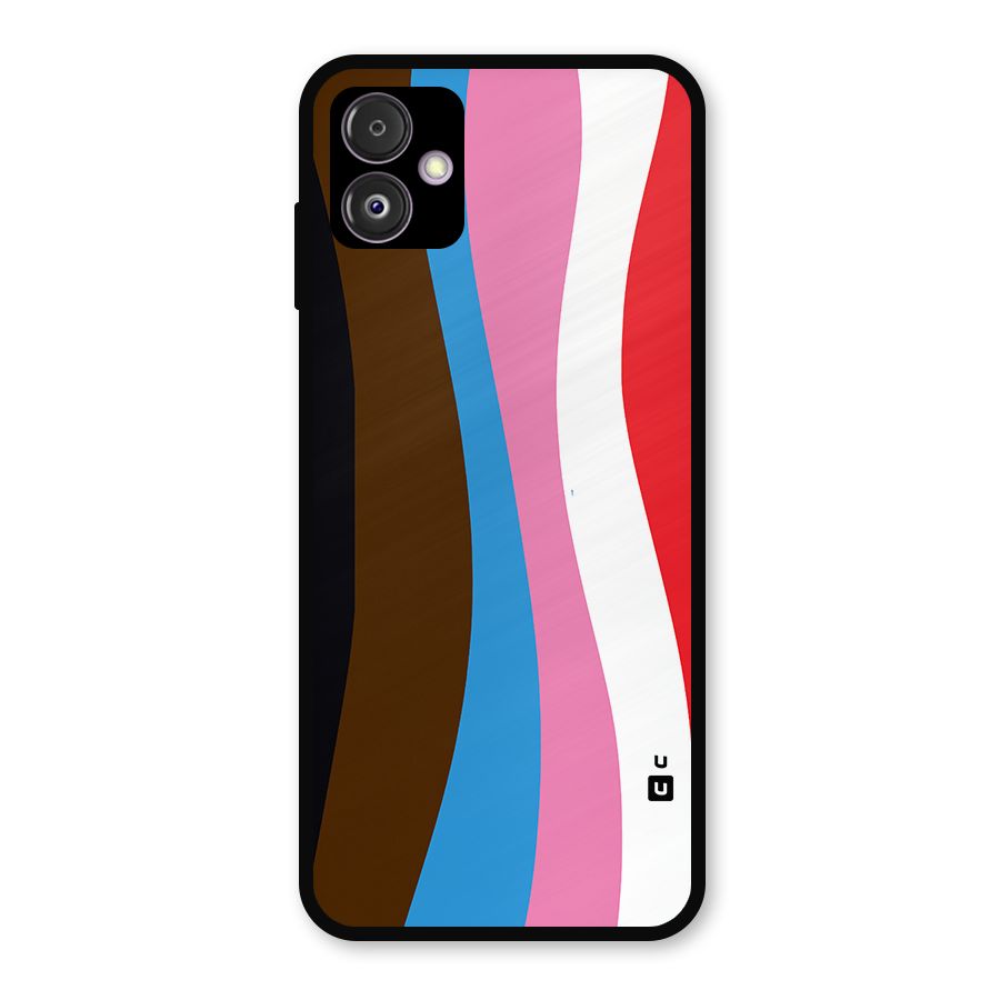 Modern Curves Metal Back Case for Galaxy F14