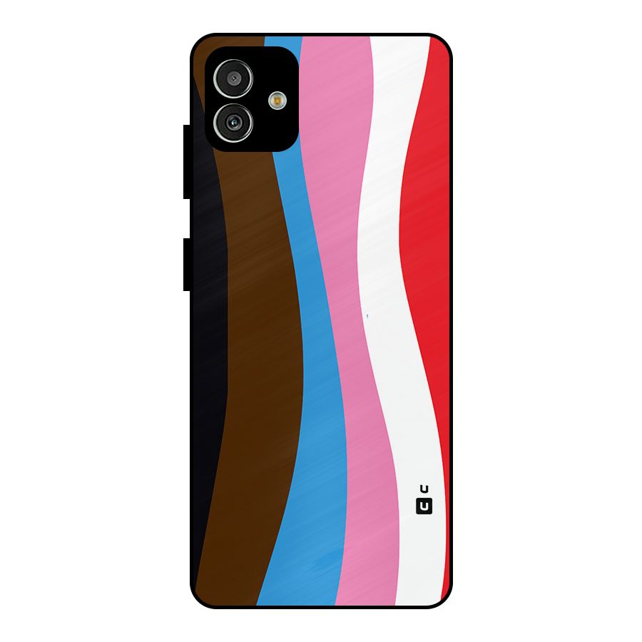 Modern Curves Metal Back Case for Galaxy M13 5G