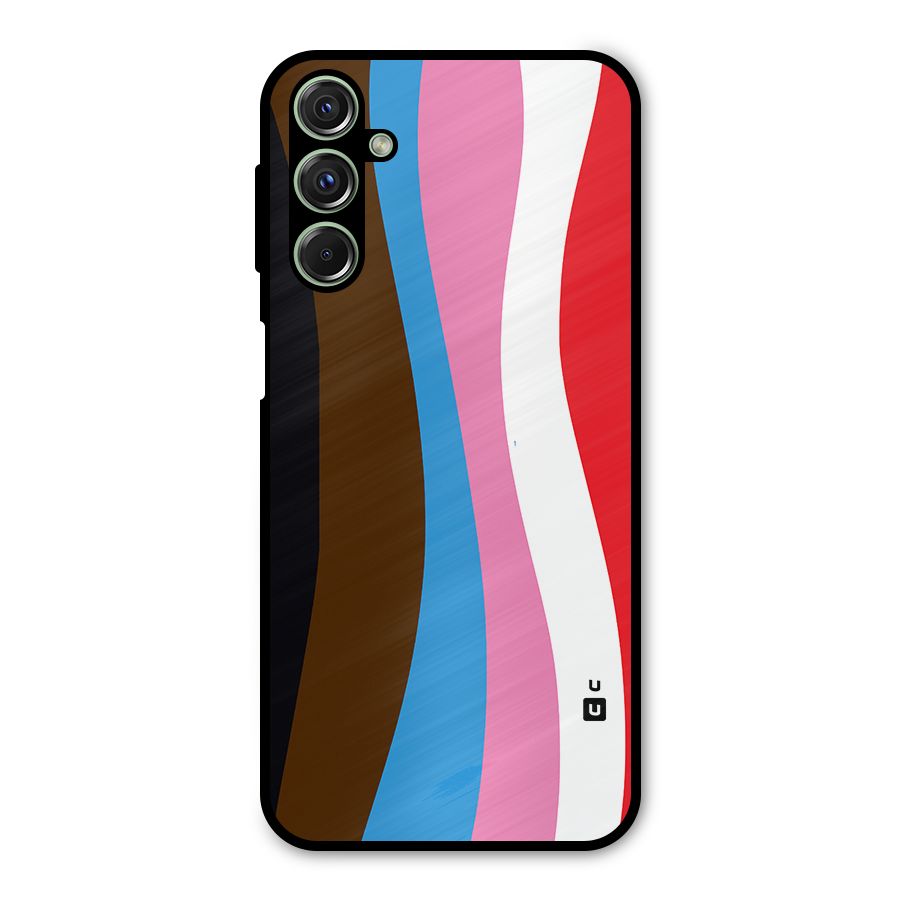 Modern Curves Metal Back Case for Galaxy M34