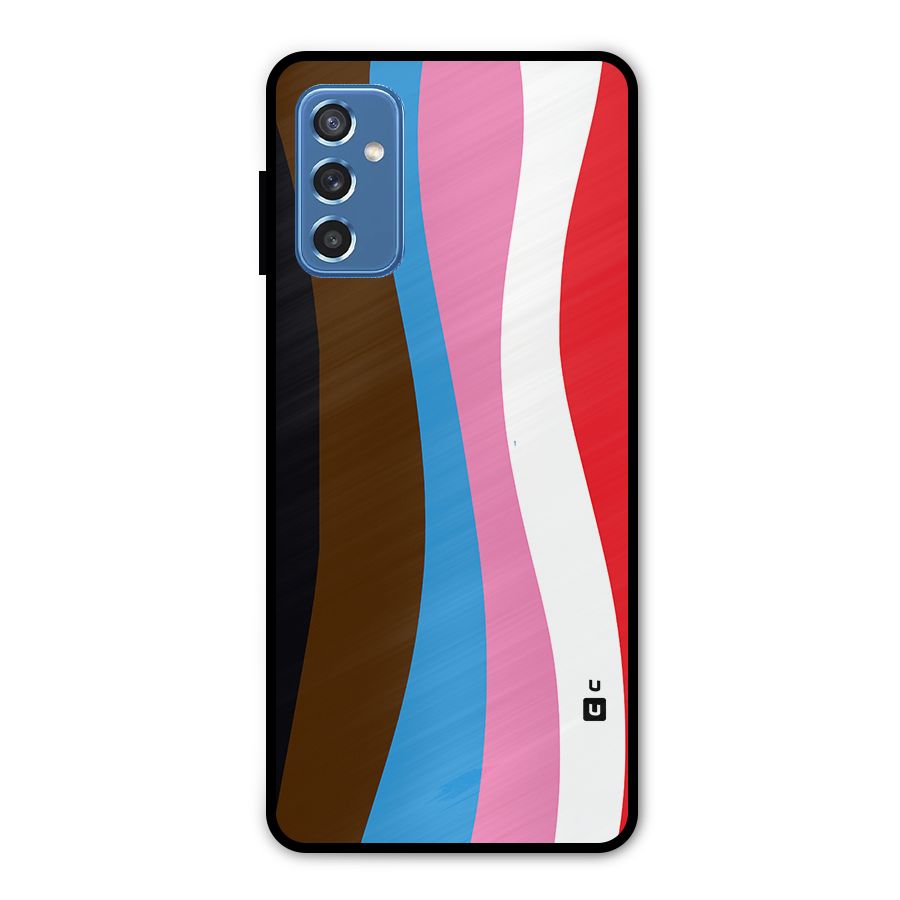 Modern Curves Metal Back Case for Galaxy M52 5G