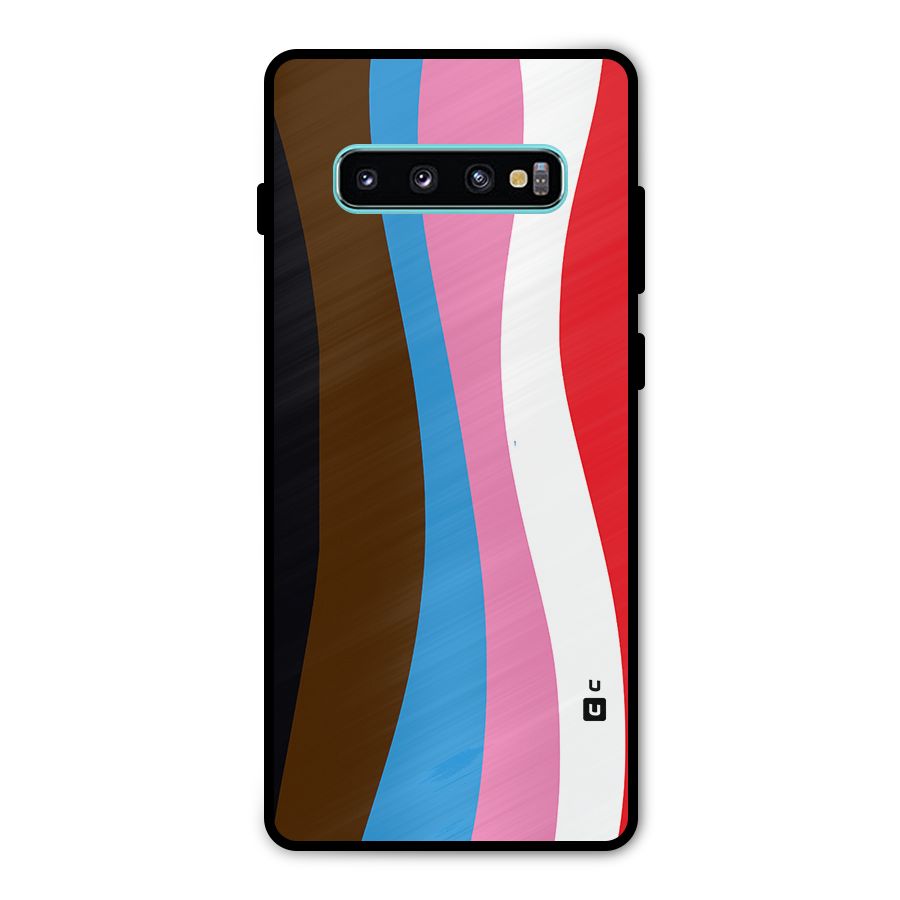 Modern Curves Metal Back Case for Galaxy S10 Plus