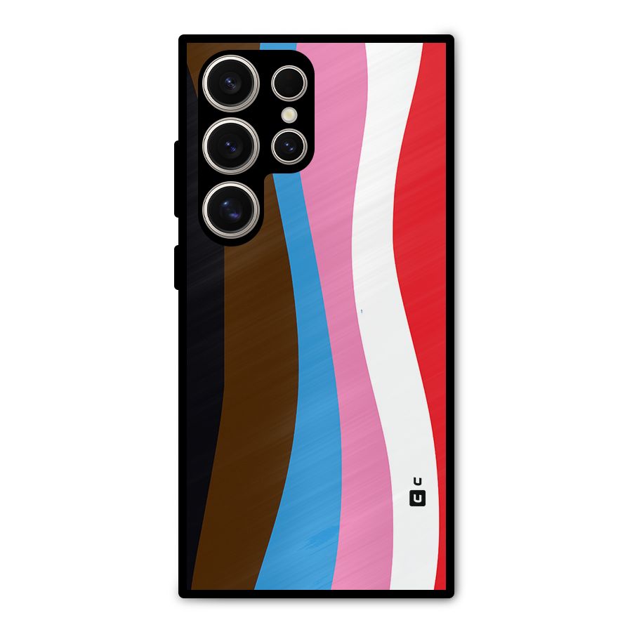 Modern Curves Metal Back Case for Galaxy S24 Ultra