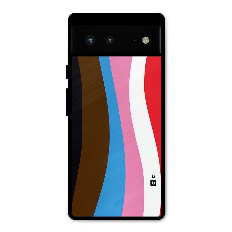 Modern Curves Metal Back Case for Google Pixel 6