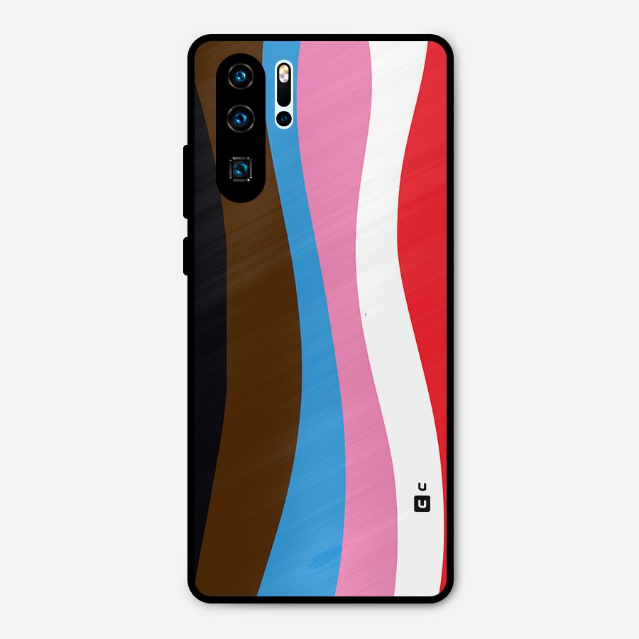 Modern Curves Metal Back Case for Huawei P30 Pro