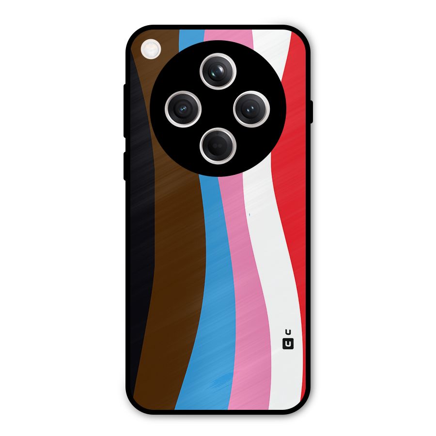 Modern Curves Metal Back Case for Oppo Find X8