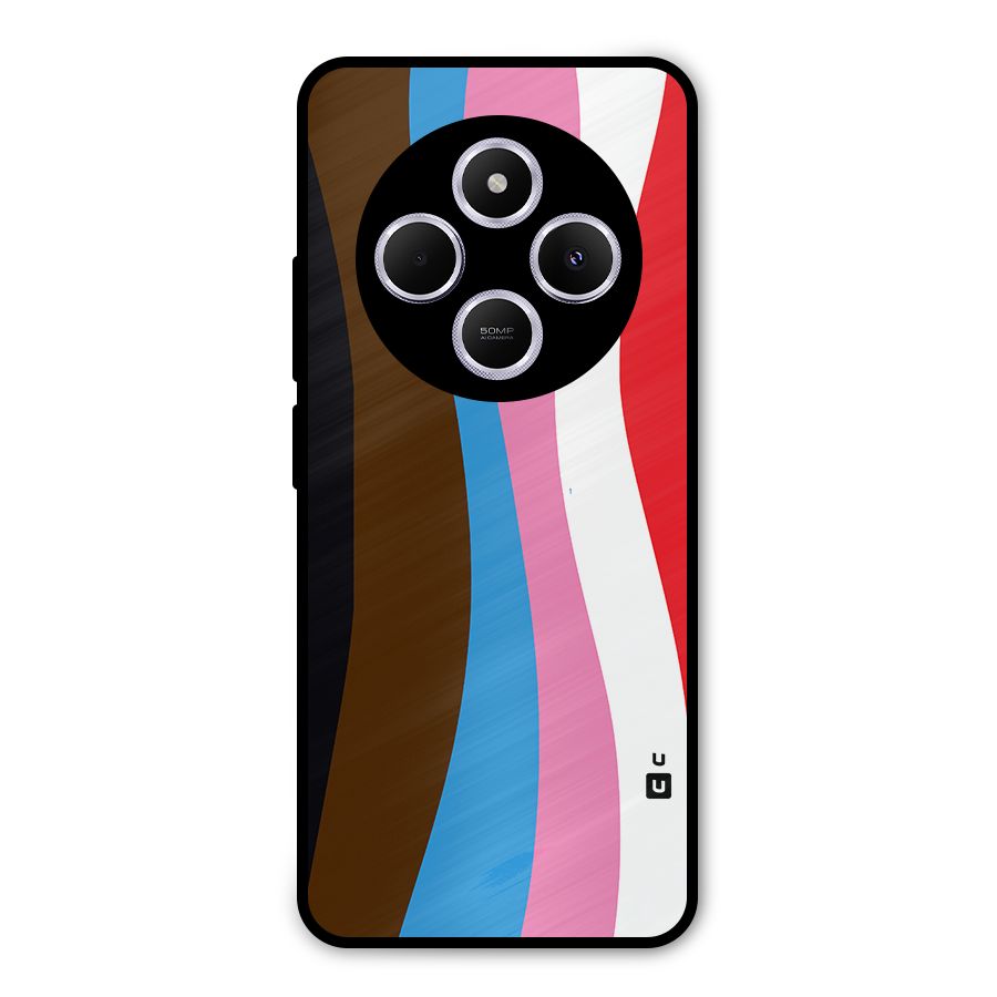 Modern Curves Metal Back Case for Poco C75 5G