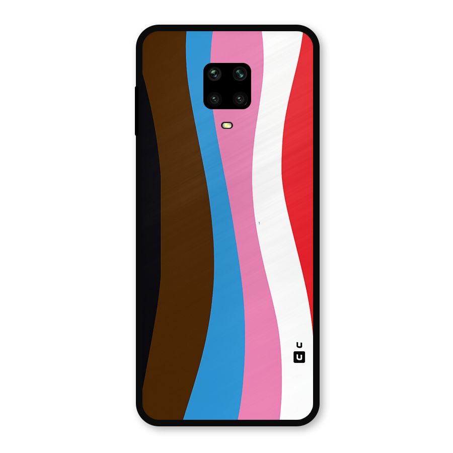 Modern Curves Metal Back Case for Poco M2 Pro