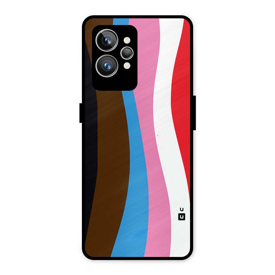 Modern Curves Metal Back Case for Realme GT2 Pro
