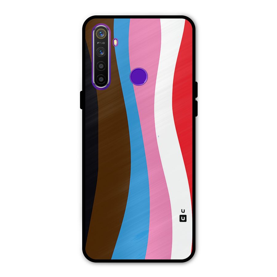 Modern Curves Metal Back Case for Realme Narzo 10
