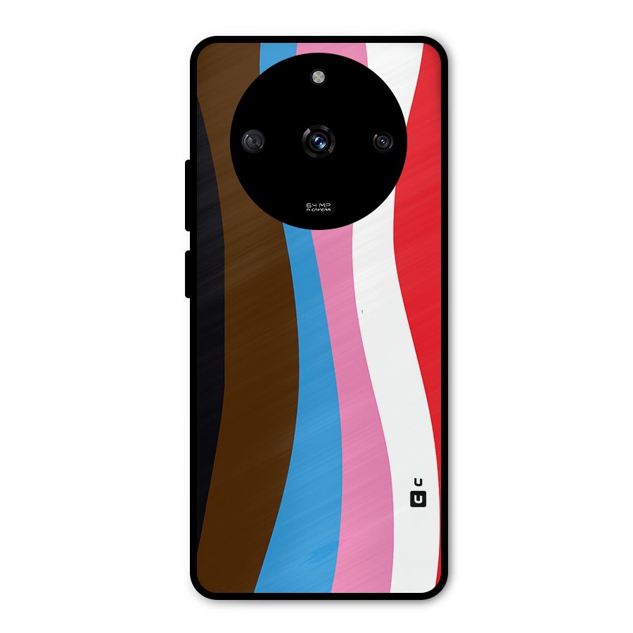 Modern Curves Metal Back Case for Realme Narzo 60 5G