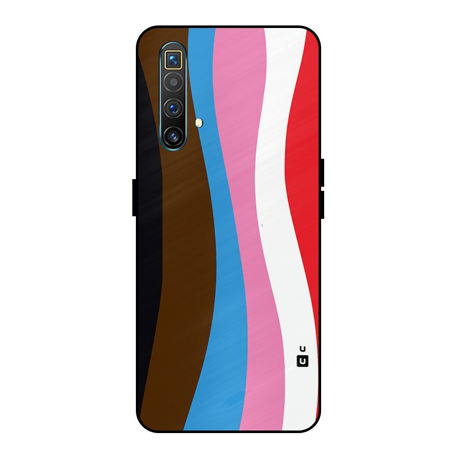 Modern Curves Metal Back Case for Realme X3