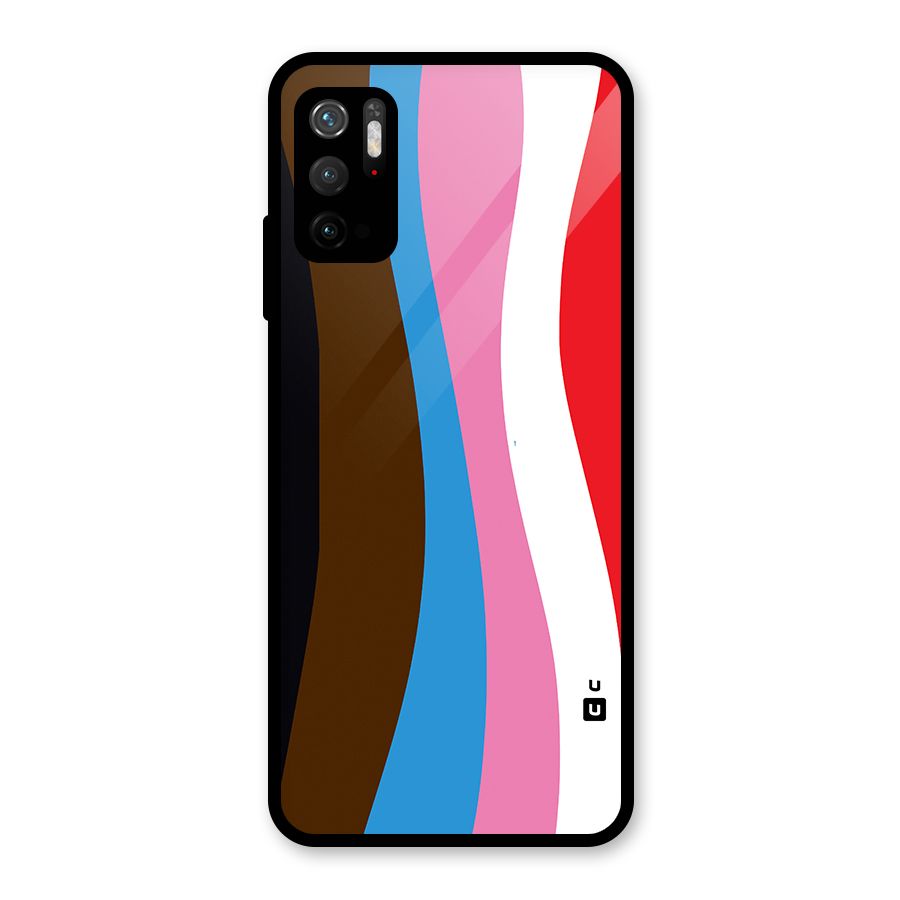 Modern Curves Metal Back Case for Redmi Note 10T 5G